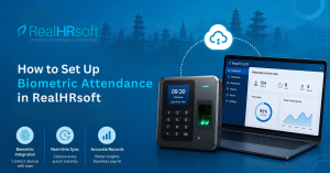 How to set up biometric attendance in RealHRsoft
