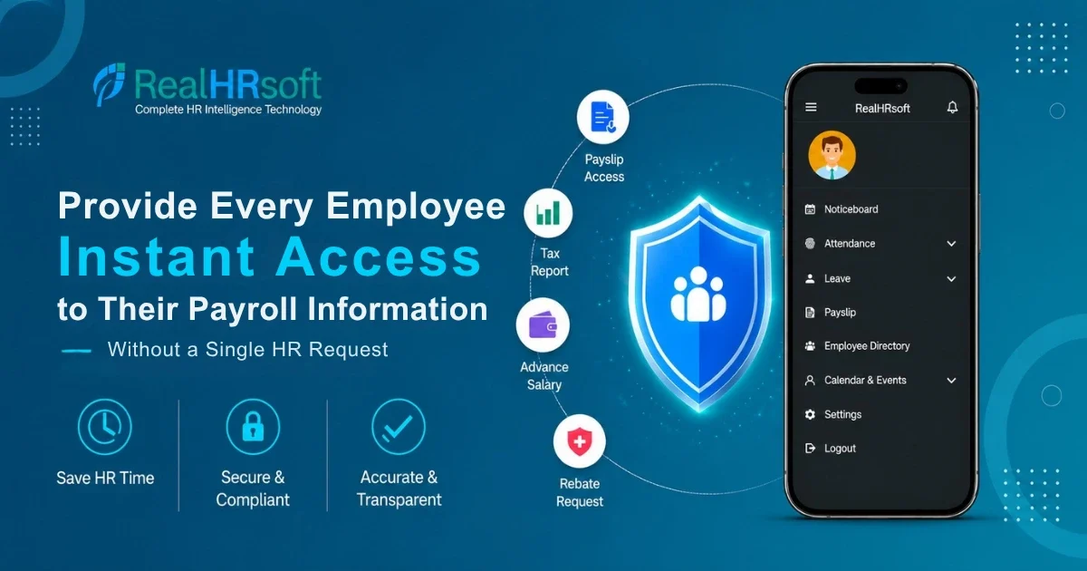 Payroll information access via secure employee self-service